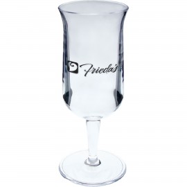 2 Oz. Styrene Hurricane Glass with Logo