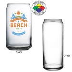 16 Oz. Tall Soda/Beer Can Tumbler (Screen Printed) with Logo