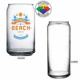 16 Oz. Tall Soda/Beer Can Tumbler - Dishwasher Resistant - Precision Spot Color with Logo  16 Oz. Tall Soda/Beer Can Tumbler - Dishwasher Resistant - Precision Spot Color with Logo