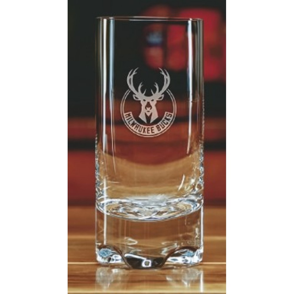 12 Oz. New York Hiball Glass (Set Of 4) with Logo