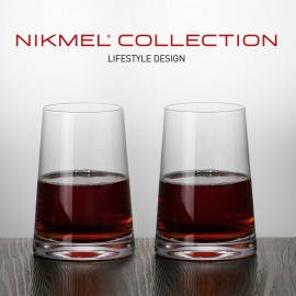 Metropolitan Stemless Red Wine - Set of 2 with Logo  Metropolitan Stemless Red Wine - Set of 2 with Logo