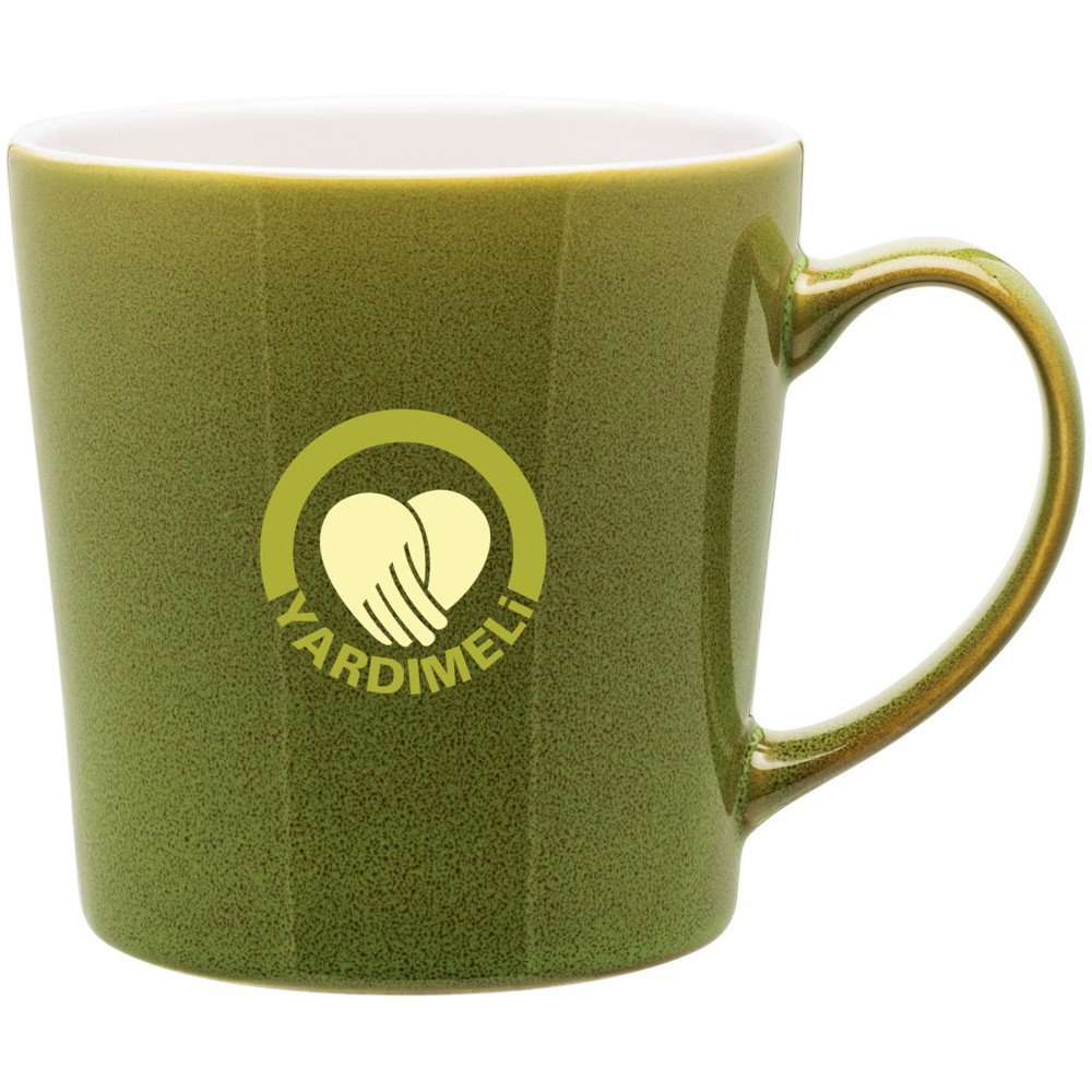 16oz Mona Mug (Olive Green) Custom Printed 16oz Mona Mug (Olive Green) Custom Printed