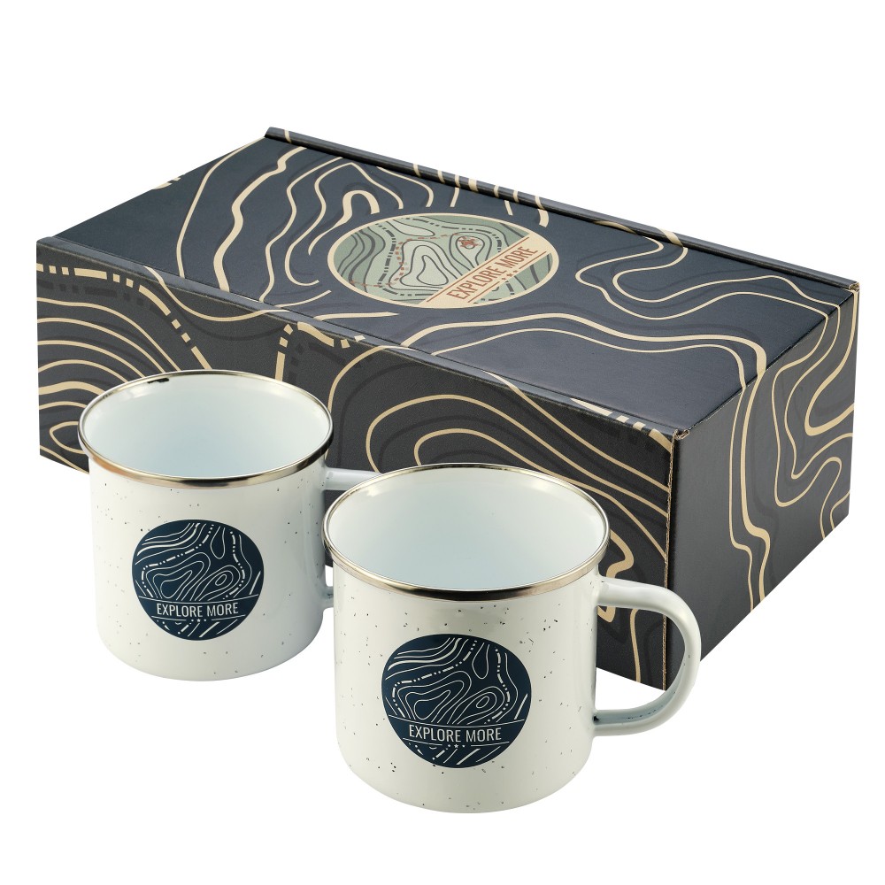 Promo Revolution - Happy Campers Gift Set for Two in Mailer Box with Logo