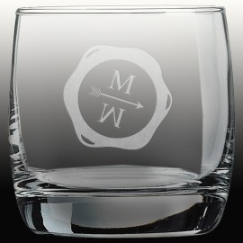 10 oz Polar Camel On the Rocks Glass with Logo  10 oz Polar Camel On the Rocks Glass with Logo