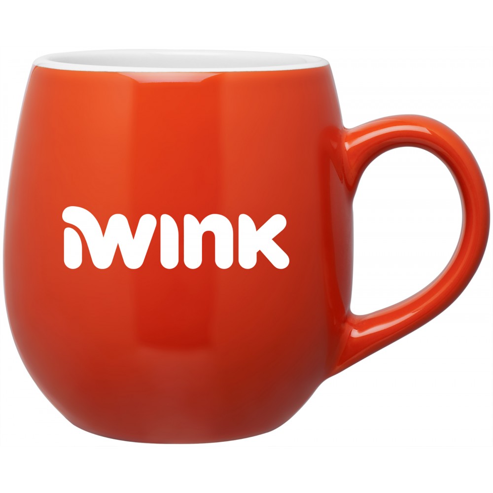 Logo Printed 16oz Rotondo Mug (Orange) Logo Printed 16oz Rotondo Mug (Orange)