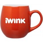 Logo Printed 16oz Rotondo Mug (Orange)