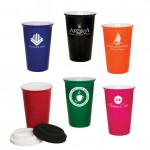 14 oz. Ceramic Latte Cups with Logo