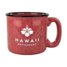 Logo Branded 15 oz. Coral Campfire Mug
