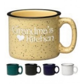 15 oz. Sand Campfire Mug with Logo  15 oz. Sand Campfire Mug with Logo