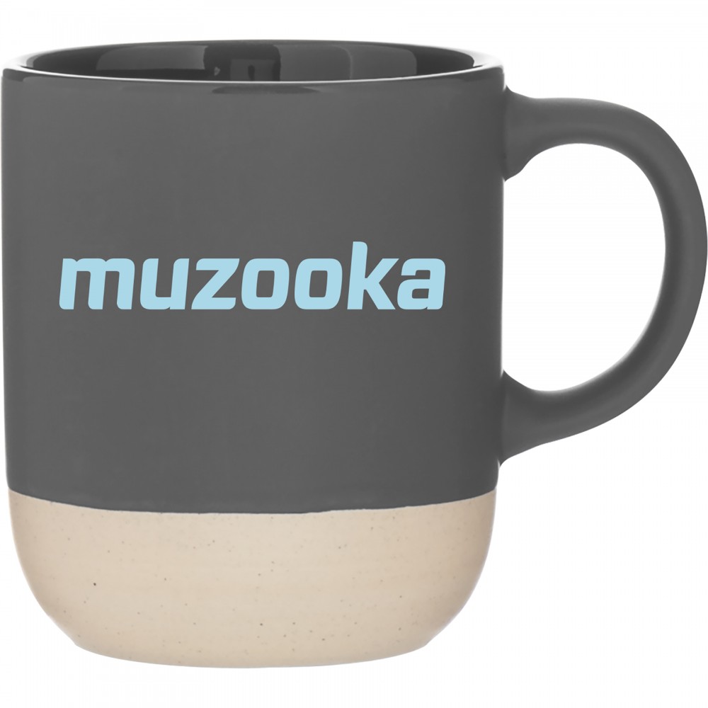 Custom Imprinted 16oz Aura Mug (Storm Gray) Custom Imprinted 16oz Aura Mug (Storm Gray)