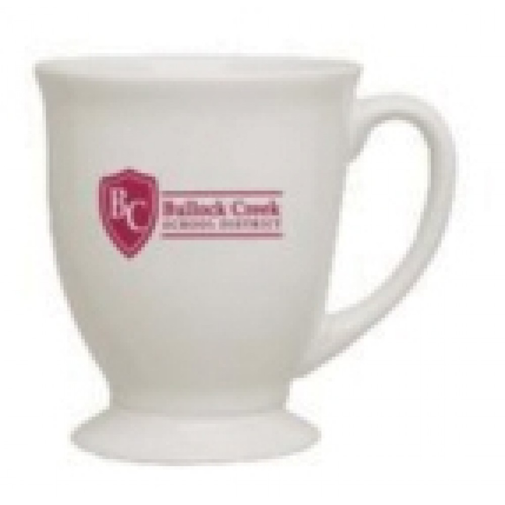 9 Oz. White Boston Irish Coffee Mug with Logo 9 Oz. White Boston Irish Coffee Mug with Logo