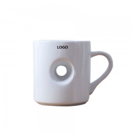 Various Ceramic Hole Mug with Logo