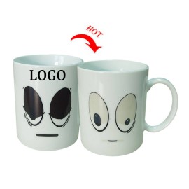 Magic Heat Color Changing Ceramic Mug with Logo