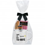 Customized Promo Revolution - 16 Oz. Specked Camping Mug Gift Set w/Valentine's Day English Breakfast Gift Set