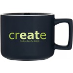 12 oz Helio (Matte Navy) with Logo