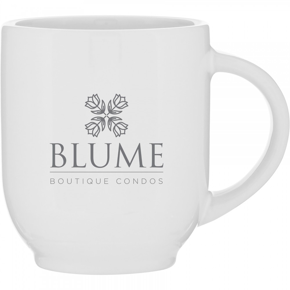15 oz Terrino (White) with Logo 15 oz Terrino (White) with Logo