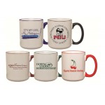 11 oz. Heartland C-Handle Mug w/ Standard Trim Color with Logo