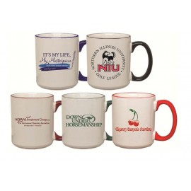 Customized 11 oz. Heartland C-Handle Mug w/ Standard Trim Color