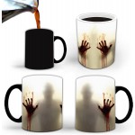 11oz Heat Sensitive Color Changing Coffee Mugs with Logo