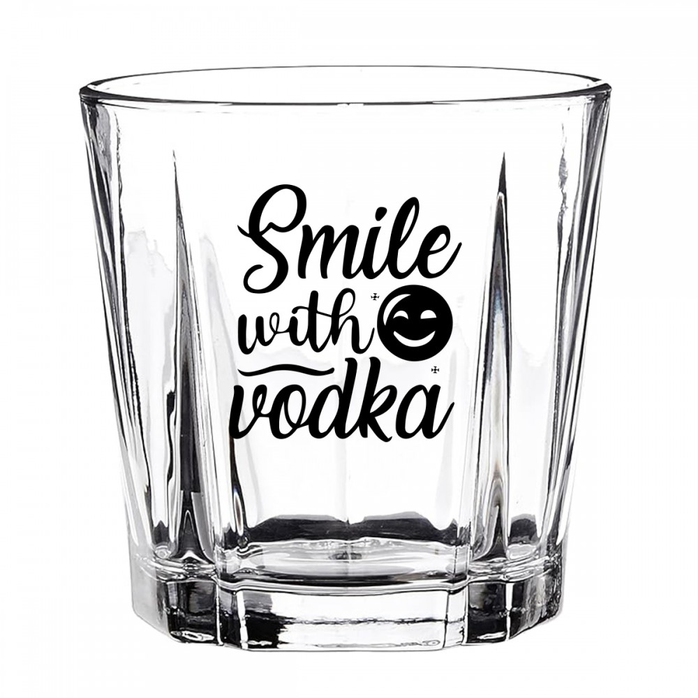 Logo Branded 295ml Personalized Clear Glass Mug with Pad Printing