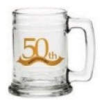 15 Oz. Glass Mug Custom Imprinted