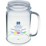 16 Oz. Mason Jar Mug with Logo