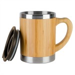 Customized 10 Oz. Bamboo Mug w/Handle