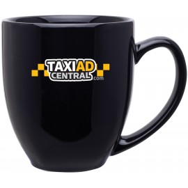 Logo Branded 15 oz Bistro (Black)