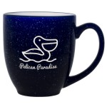 Cobalt Blue Santa Fe Bistro Mug (16 Oz.) with Logo