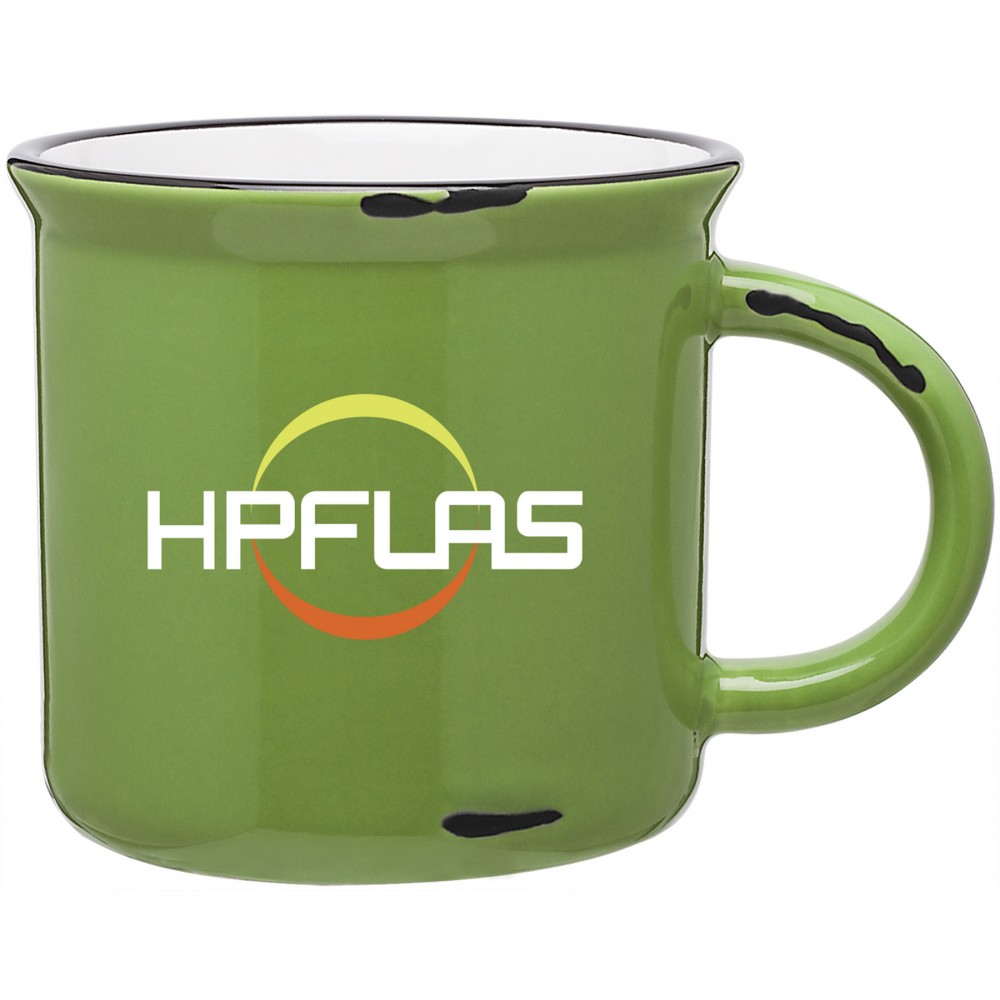 Custom Imprinted 15oz Ventura Mug (Lime & White) Custom Imprinted 15oz Ventura Mug (Lime & White)