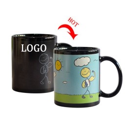 11oz Creative Magic Color Changing Mug with Logo  11oz Creative Magic Color Changing Mug with Logo