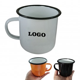 Custom 12oz Enamel Camper Collection cup