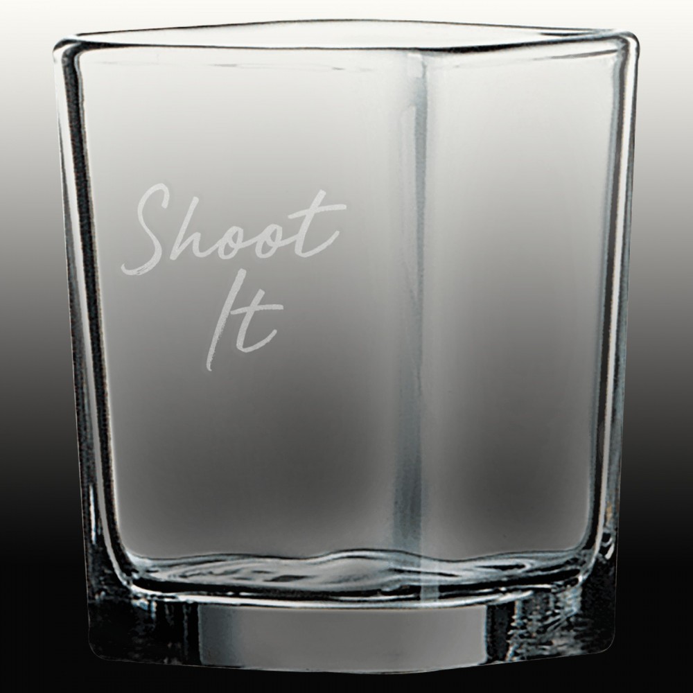 Personalized 2.25 oz Polar Camel Square Shot Glass
