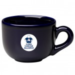 16 oz. Cobalt Blue Souper Mug with Logo