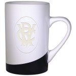 White & Black Beaverton Mug (12 Oz.) Custom Printed