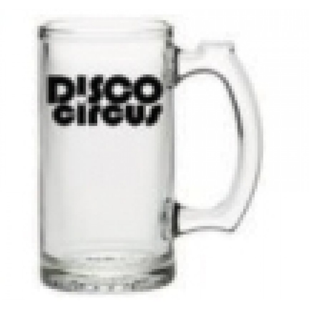 25 oz. Glass Mug w/ Trigger Handle Logo Printed 25 oz. Glass Mug w/ Trigger Handle Logo Printed