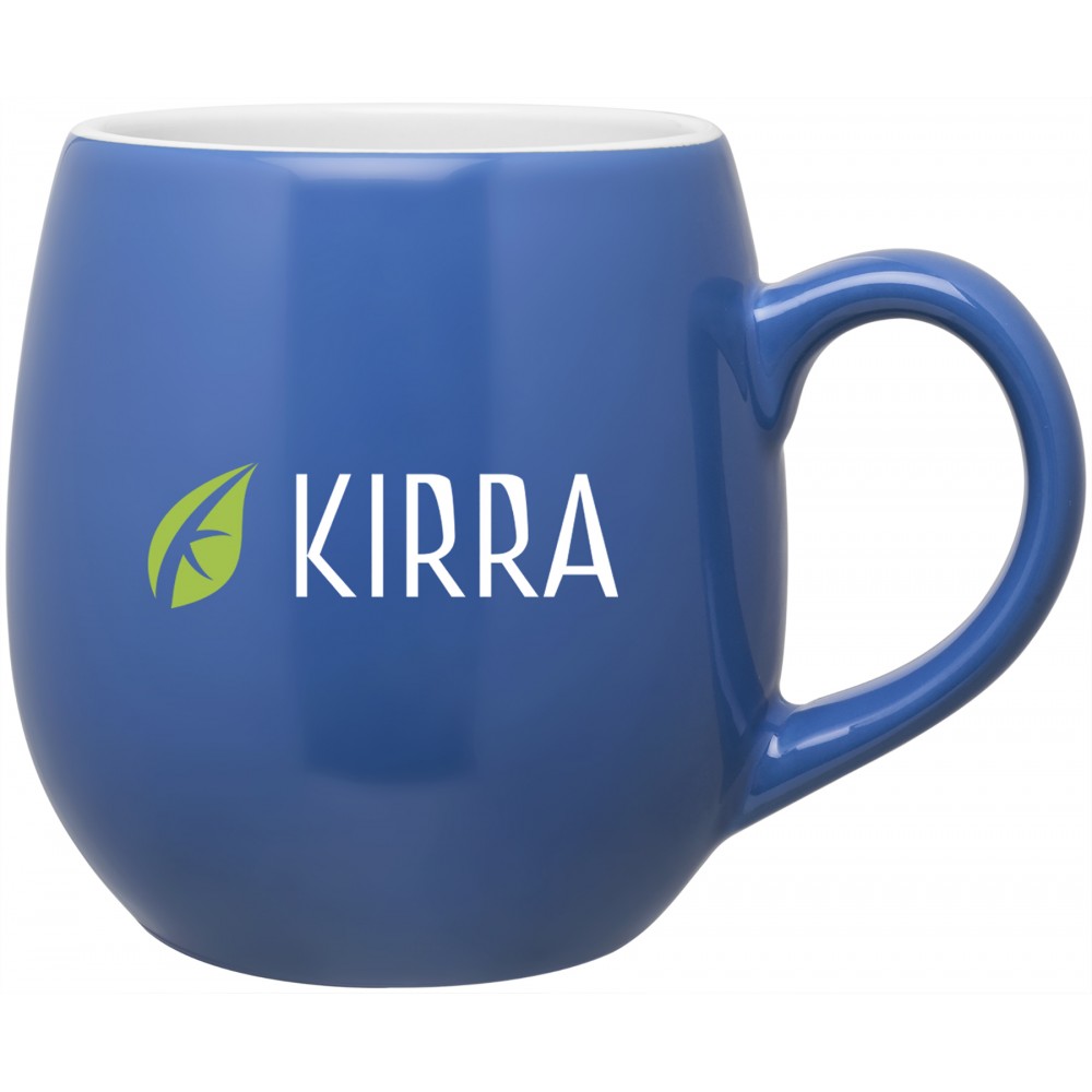 16oz Rotondo Mug (Sky Blue) Logo Printed 16oz Rotondo Mug (Sky Blue) Logo Printed