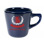 Customized 7 Ounce Mini Funnel Cobalt Blue Mug