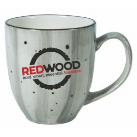 15 oz. Rotana Bistro Mug Hand Finished! with Logo