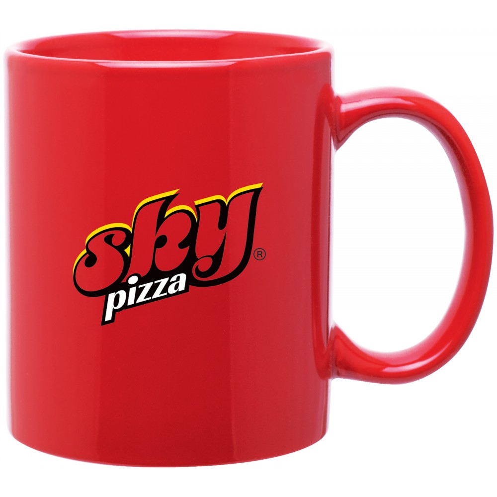 Promotional 11 oz C-Handle (Red)