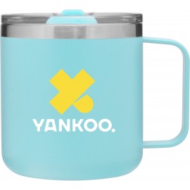 Logo Branded 12 oz Camper - Powder (Matte Mint)  Logo Branded 12 oz Camper - Powder (Matte Mint)