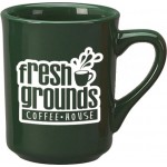 8.5 oz. Green Toledo Mug with Logo