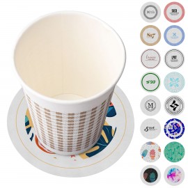 Logo Branded Paper Coaster