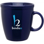 Logo Printed 18oz Coffee House Mug (Cobalt Blue)