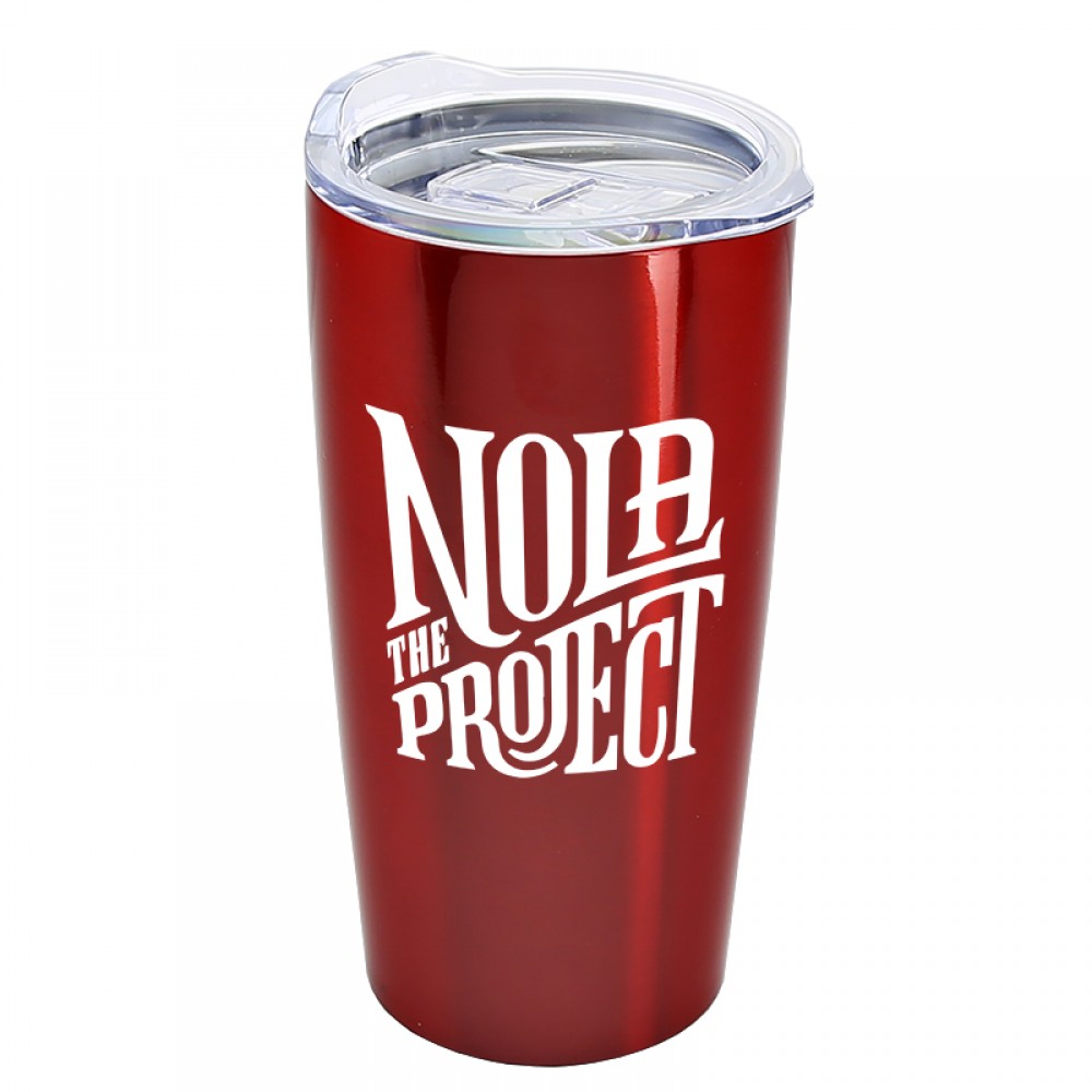 The Summit - 18 oz. Stainless Steel Vacuum Auto Tumbler Custom Printed The Summit - 18 oz. Stainless Steel Vacuum Auto Tumbler Custom Printed