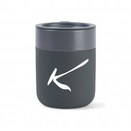 W&P Porter Mug - 12 Oz. - Charcoal with Logo