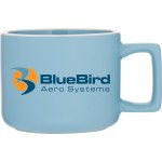 Logo Branded 12 oz Helio (Matte Carolina Blue)