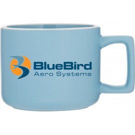 Logo Branded 12 oz Helio (Matte Carolina Blue)