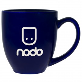 Customized Blue Bistro Mug (16 Oz.)