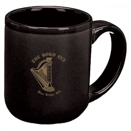 17 Oz. Vegas Black Matte Mug with Logo